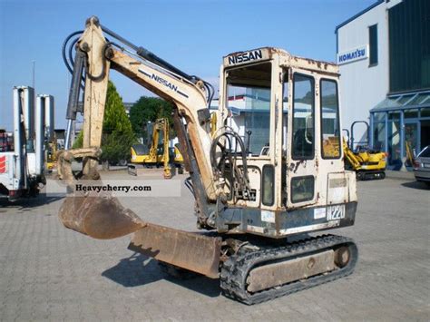 Nissan N 260.2 excavator specs (1990 